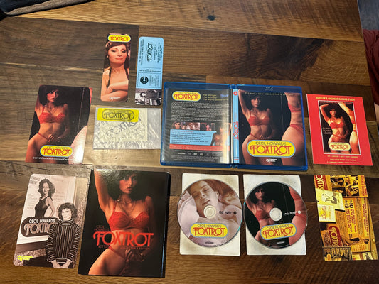 Foxtrot Blu ray-Vinegar Syndrome Melusine-Cecil Howard’s Classic-Slipcover-