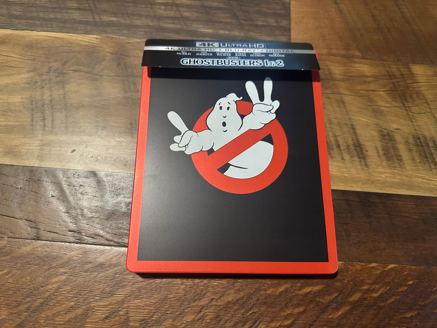 Ghostbusters 1 & 2 4K Ultra HD/Blu ray-Steelbook-Sony Pictures-No Digital