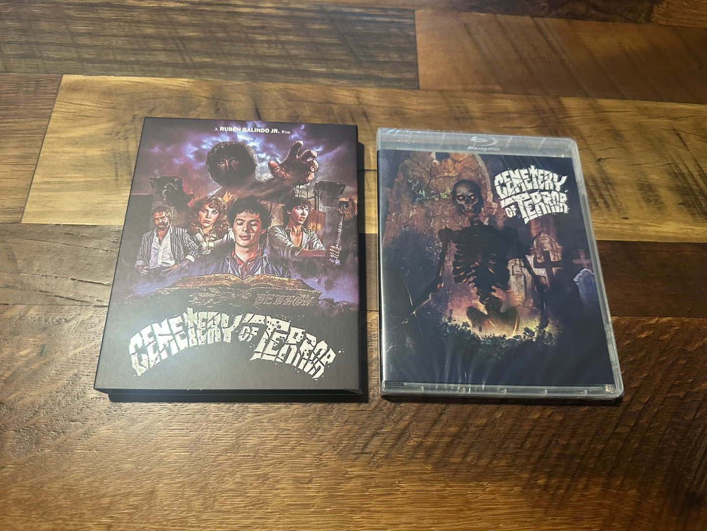 Cemetery of Terror Blu ray-Vinegar Syndrome-Slipcover-NEW/Sealed
