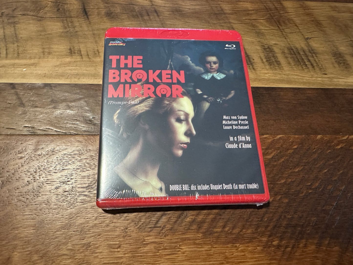 The Broken Mirror (Blu ray, Mondo Macabro, Limited Ed, 1200 Made, Red Case, NEW)