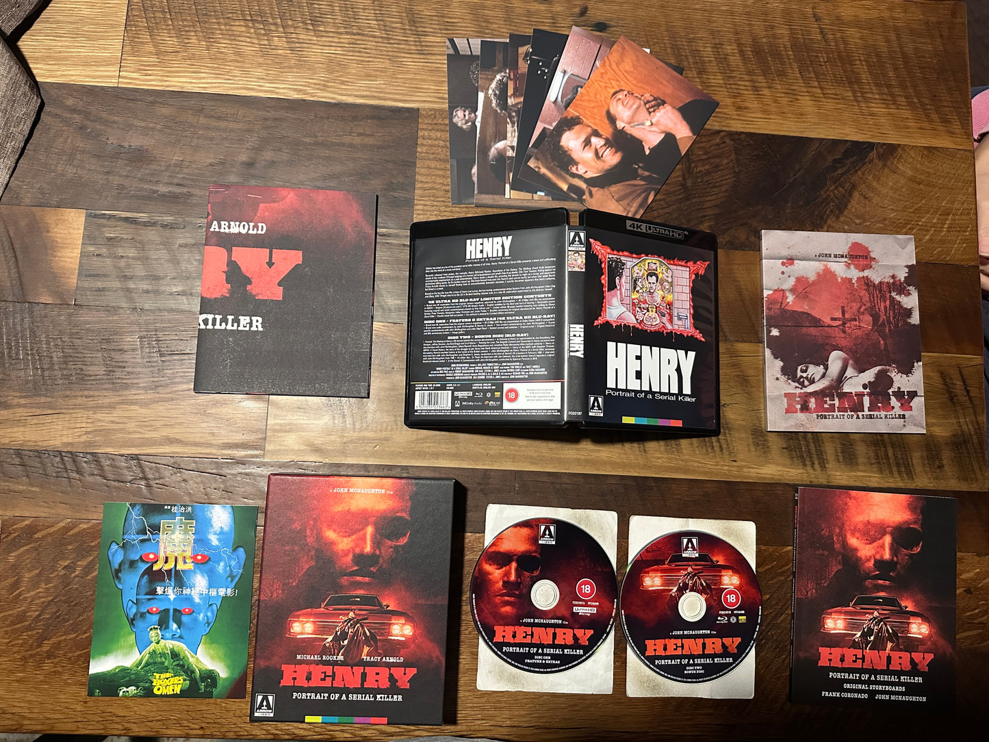Henry Portrait Of A Serial Killer (4K Ultra HD/Blu ray, Arrow Video, Limited Ed)