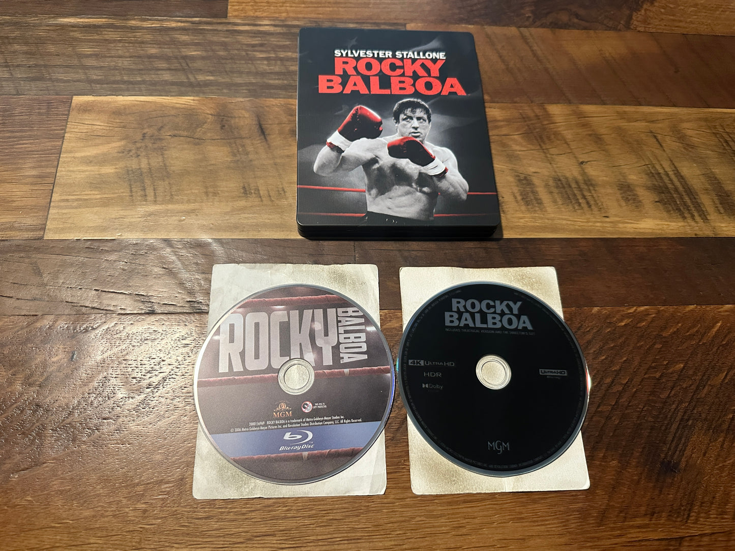 Rocky Balboa (4K Ultra HD, MGM, Steelbook, Sylvester Stallone, No Digital)