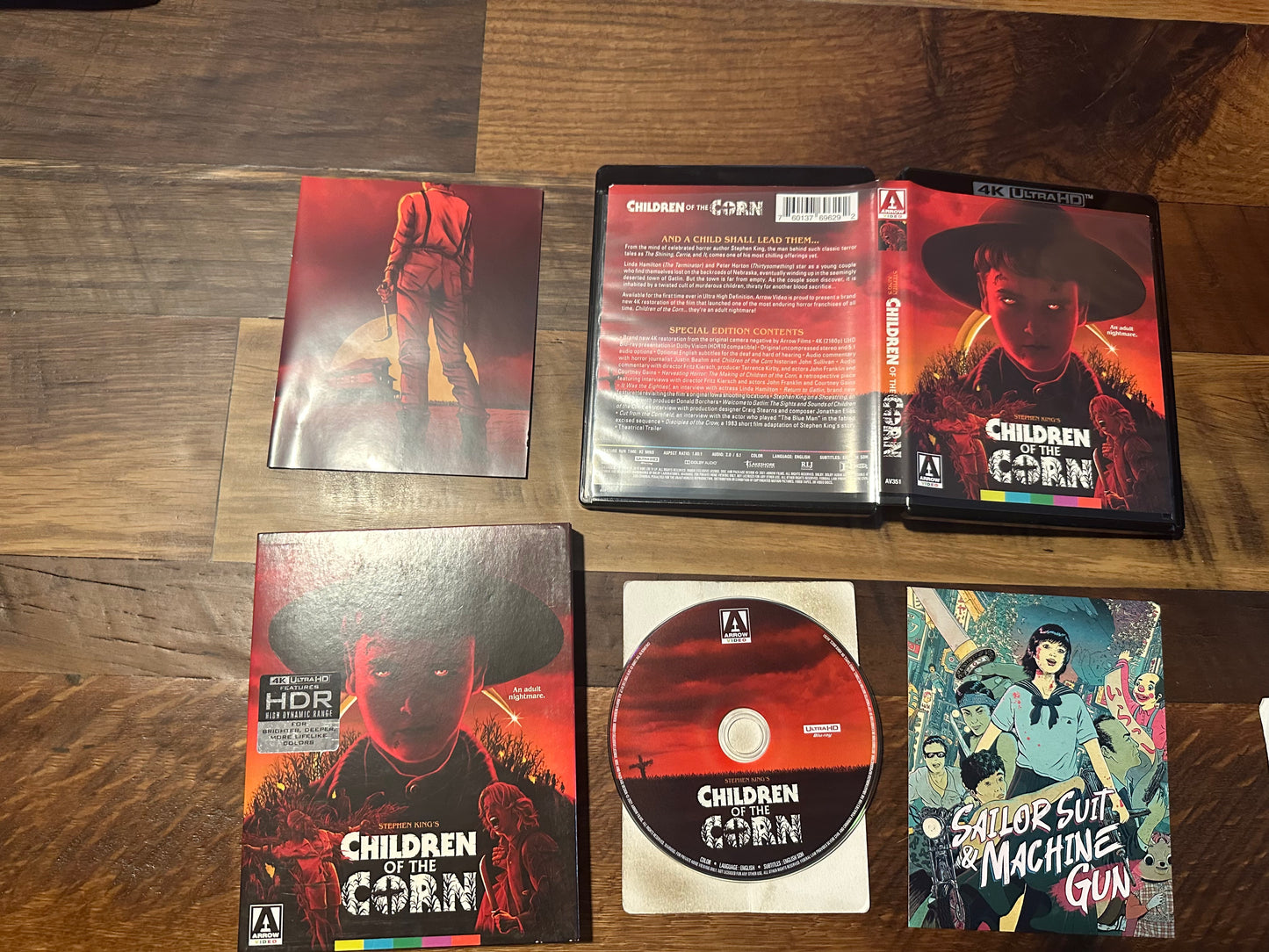 Children Of the Corn 4K Ultra HD-Arrow Video-Slipcover-Limited Edition-