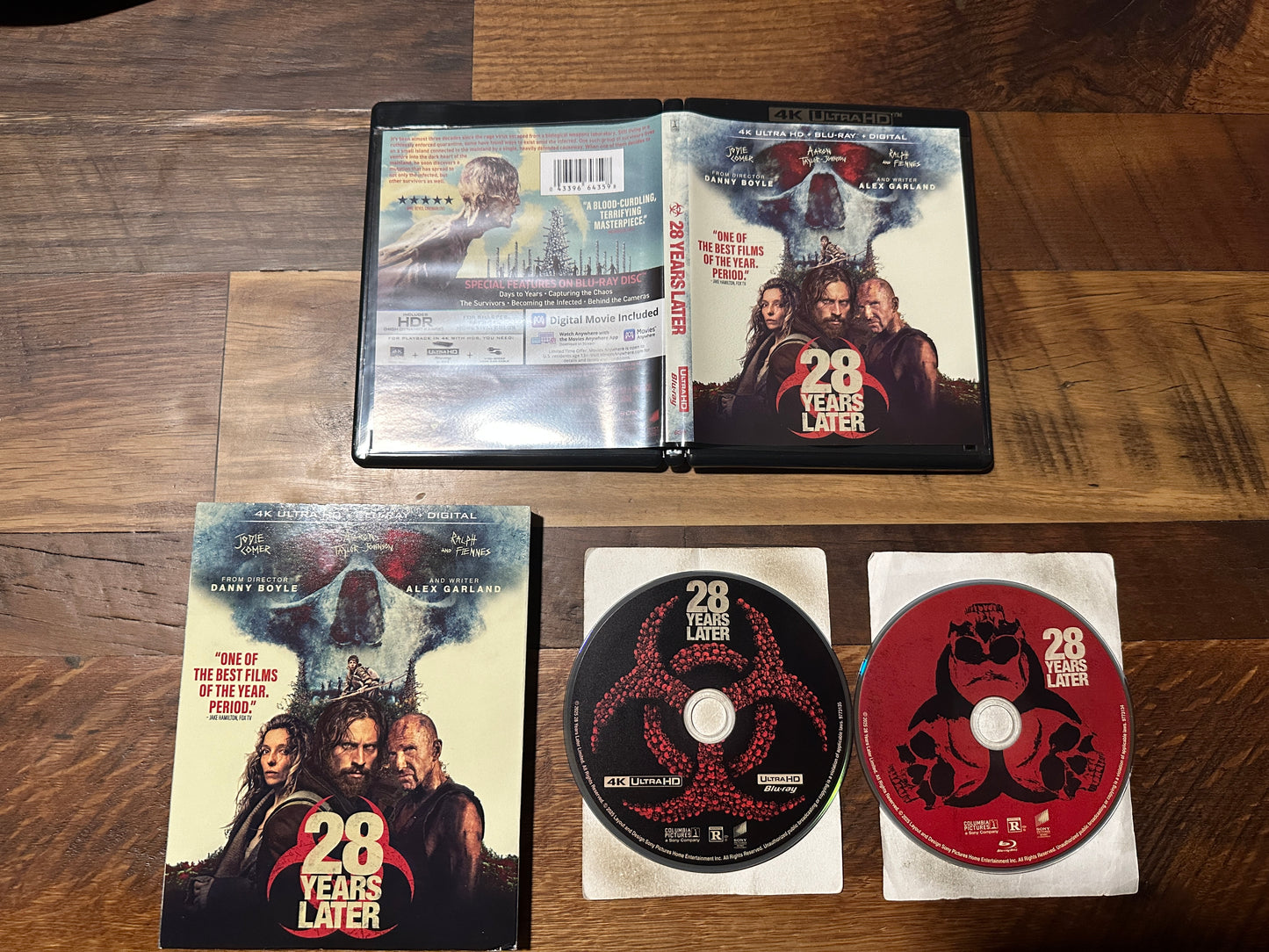 28 Years Later (4K Ultra HD/Blu ray, Sony Pictures, Slipcover, No Digital)