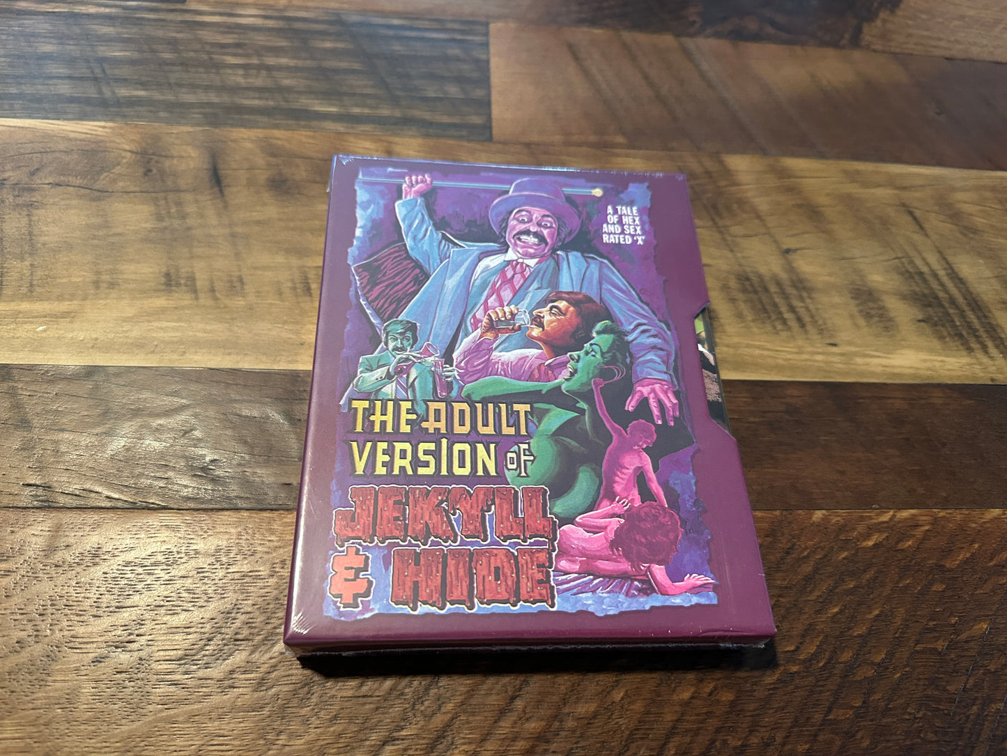 The Adult Version Of Jekyll & Hide & The Erotic Adventures Of Zorro (Blu ray, Hard Slipcover, NEW)