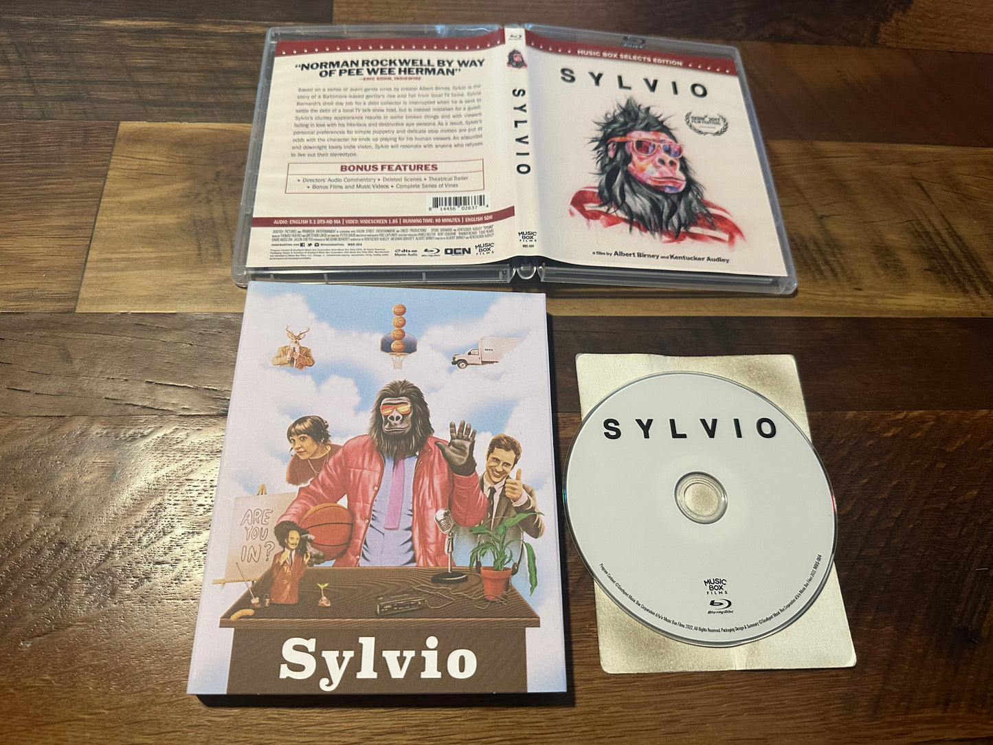 Sylvio Blu ray-Vinegar Syndrome Partner Label-Slipcover-Widescreen-