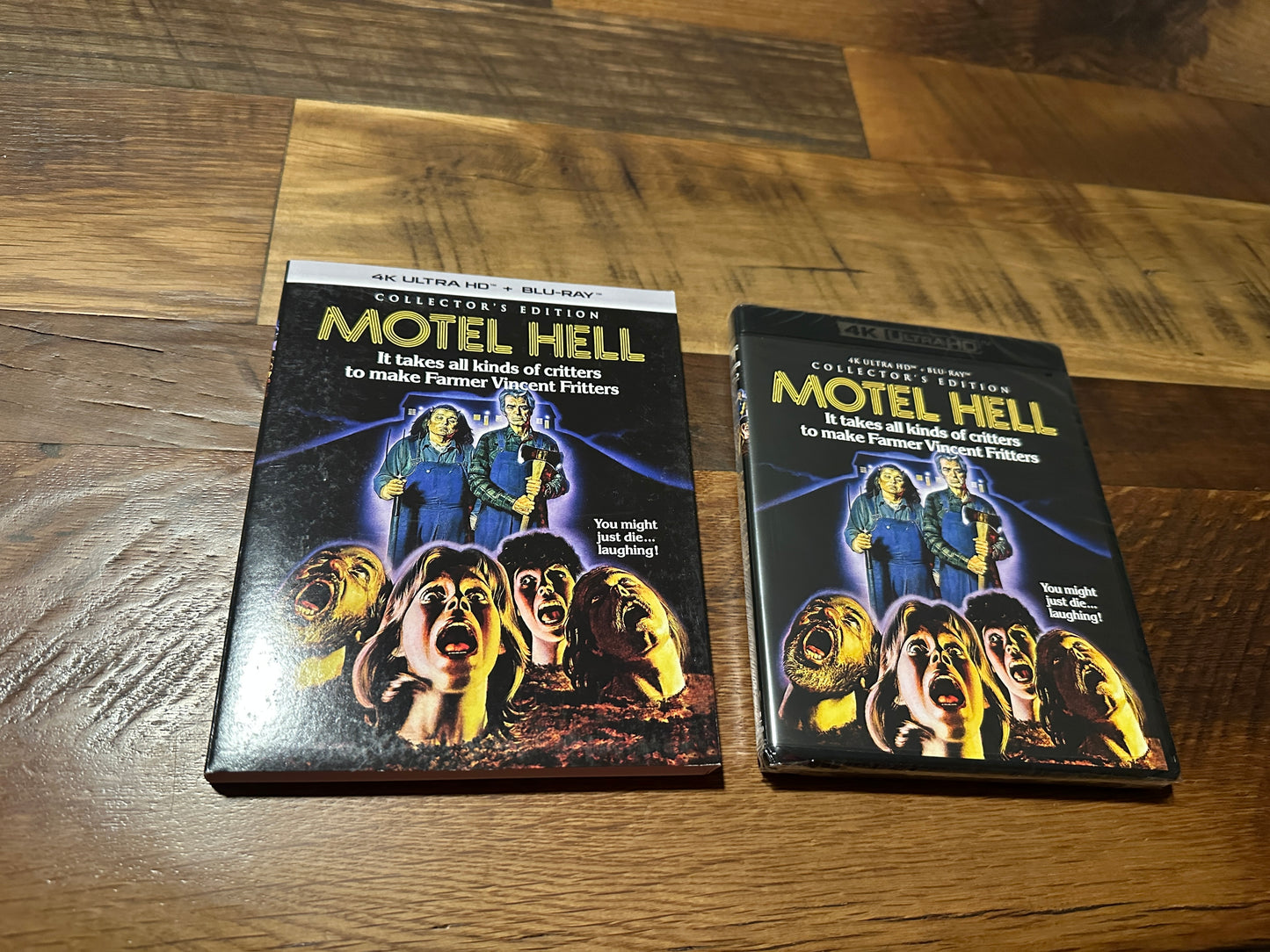 Motel Hell (4K Ultra HD/Blu ray, Scream Factory, Slipcover, Collector’s Ed, NEW)