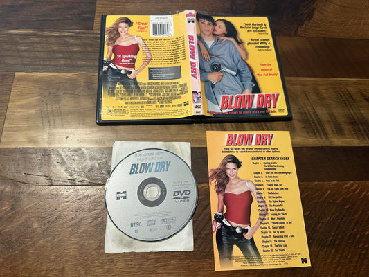 Blow Dry DVD-Miramax-90’s Classic-Widescreen-Rachael Leigh Cook