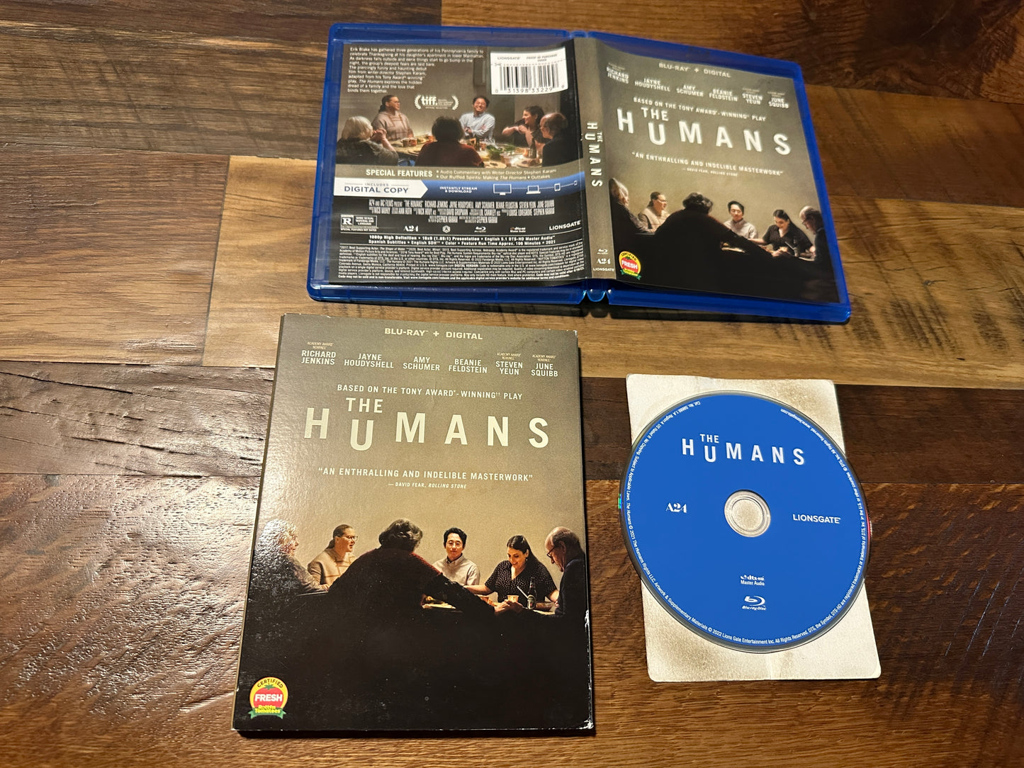 The Humans (Blu ray, A24, Slipcover, 2021 Classic, No Digital)