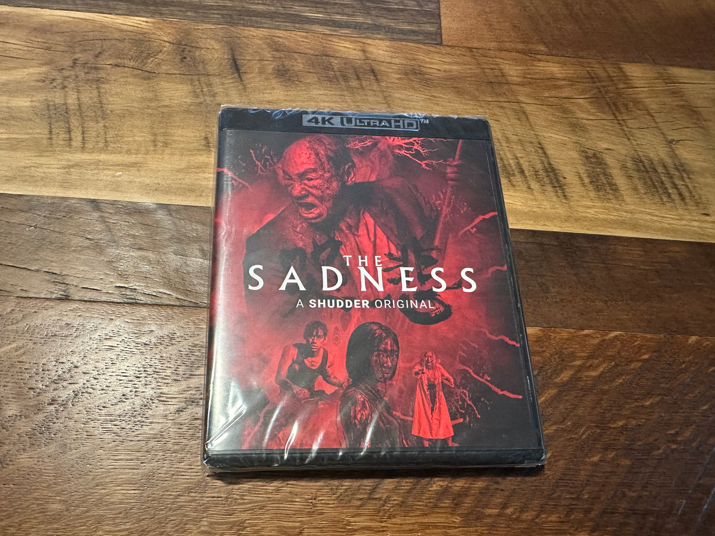 The Sadness (4k Ultra HD, Shutter Original, Bloody Horror,NEW/Sealed)