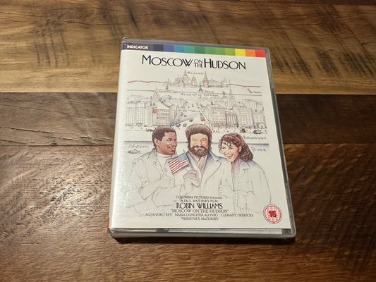Moscow On The Hudson Blu ray-Indicator-Limited Ed-Reg B-Booklet-NEW