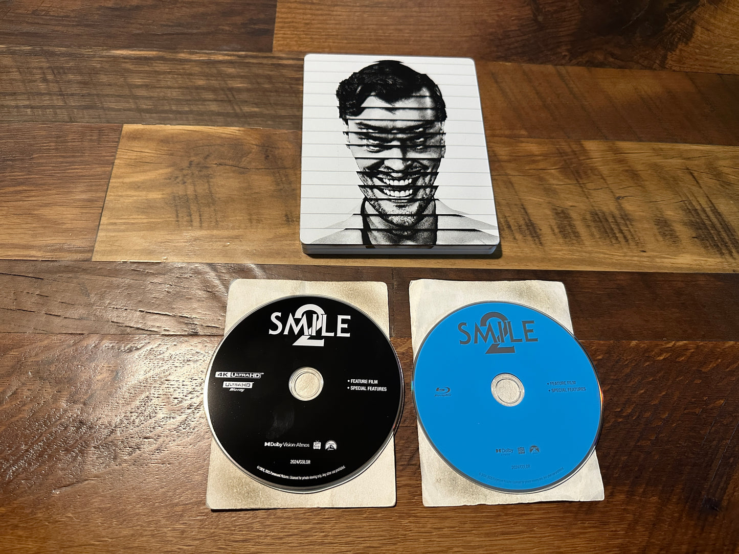 Smile Part 2 (4K Ultra HD/Blu ray, Steelbooks, Paramount, No Digital)
