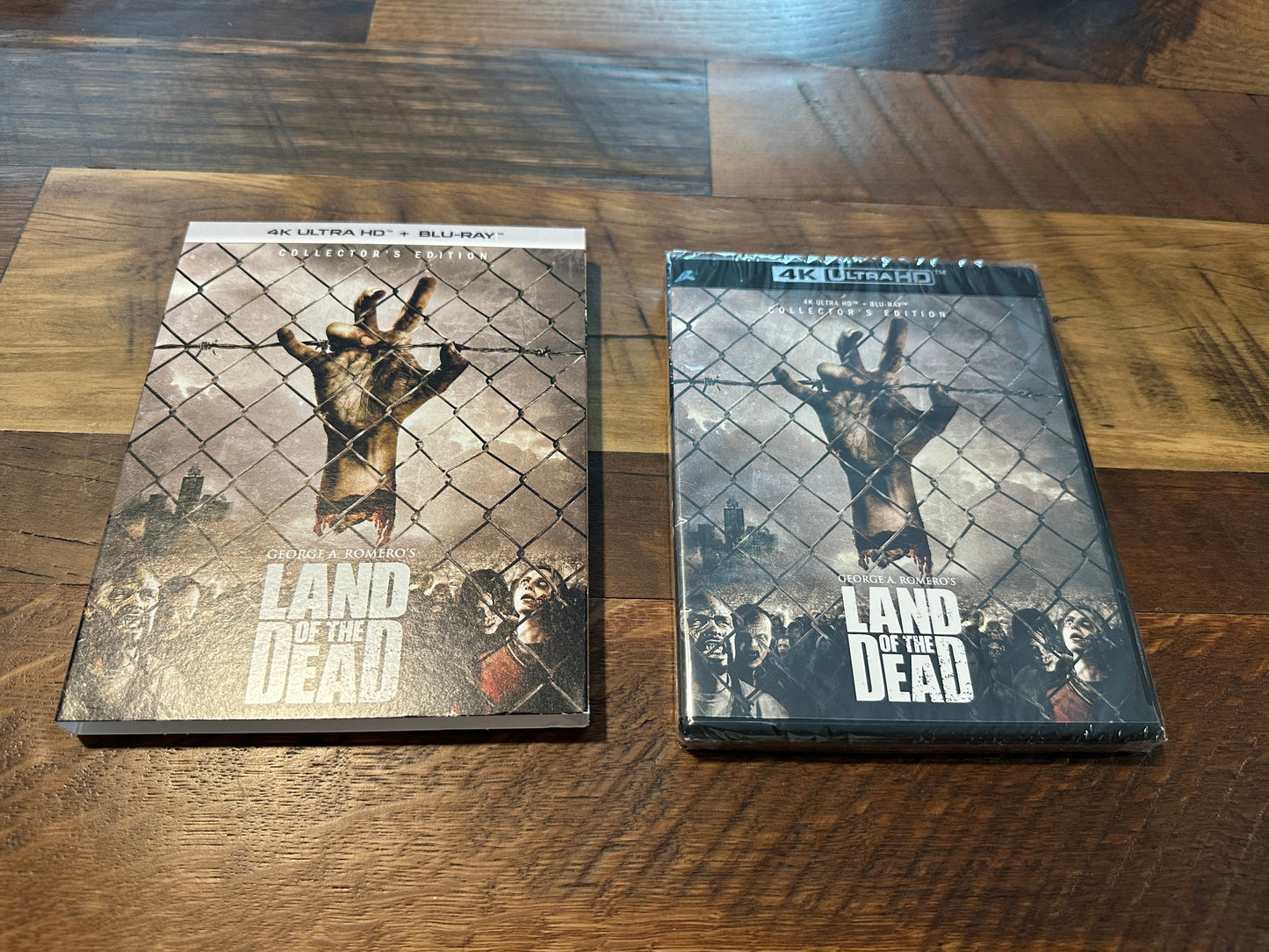 Land of the Dead (4K Ultra HD/Blu ray, Scream Factory, Collector’s Ed, Slip, NEW)