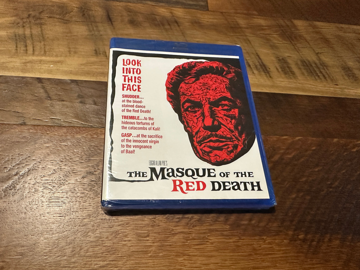 The Masque Of the Red Death (Blu ray, Scream Factory, 60’s Horror, NEW)