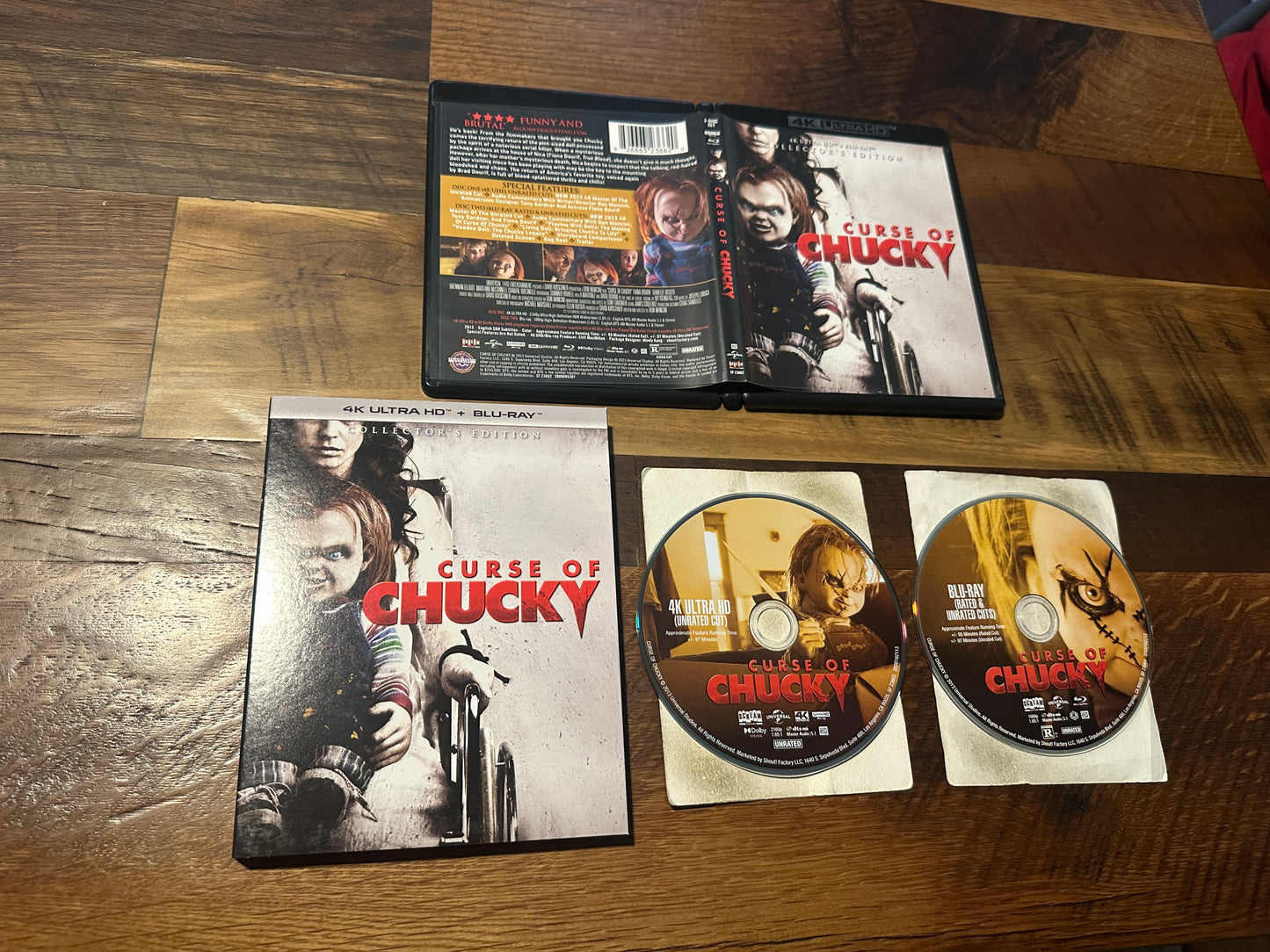 Curse of the Chucky (4K Ultra HD/Blu ray, Scream Factory, Slipcover)