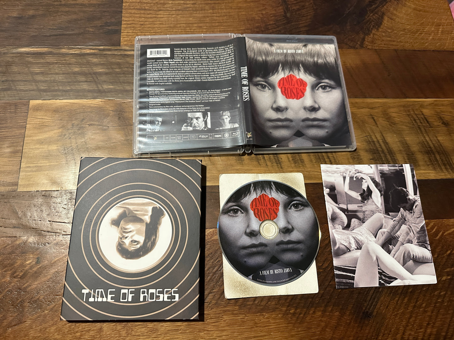 Time Of Roses (Blu ray, Deaf Crocodile Films, Slipcover, 60’s Classic)