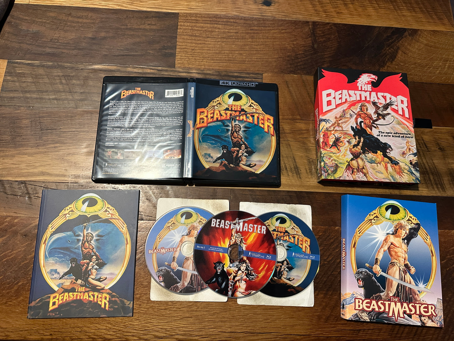 The Beastmaster (4K Ultra HD, Deluxe Limited Ed, Vinegar, Hardcase)
