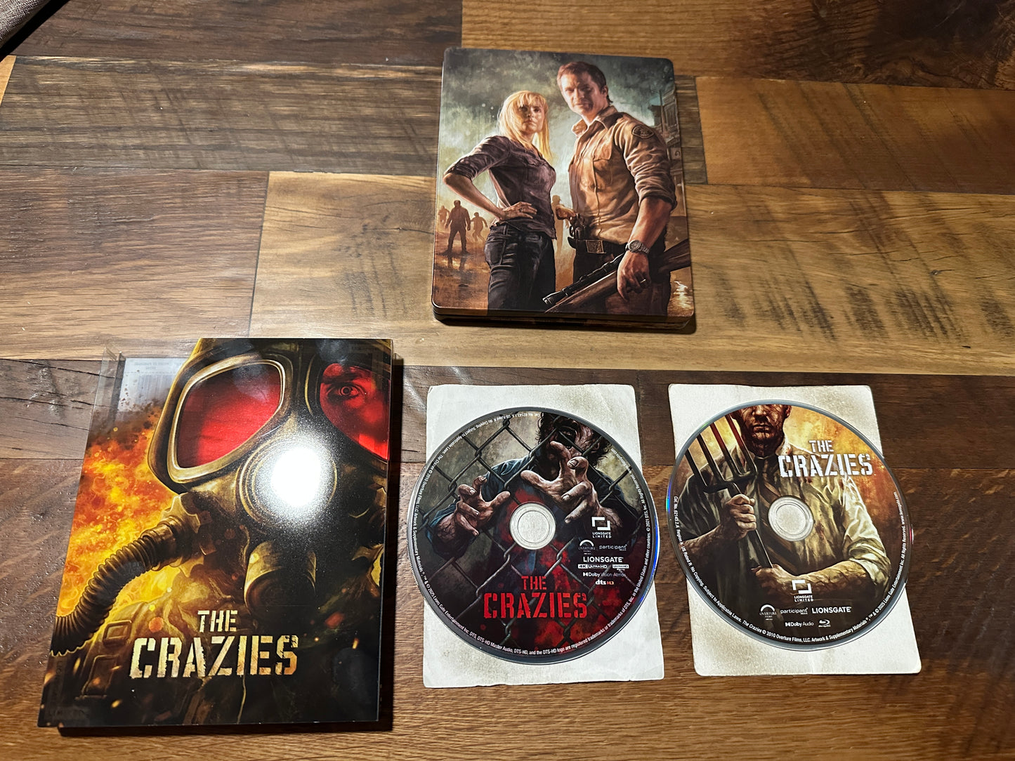 The Crazies 2010 (4K Ultra HD/Blu ray, Lionsgate, Steelbook-Slipcover)