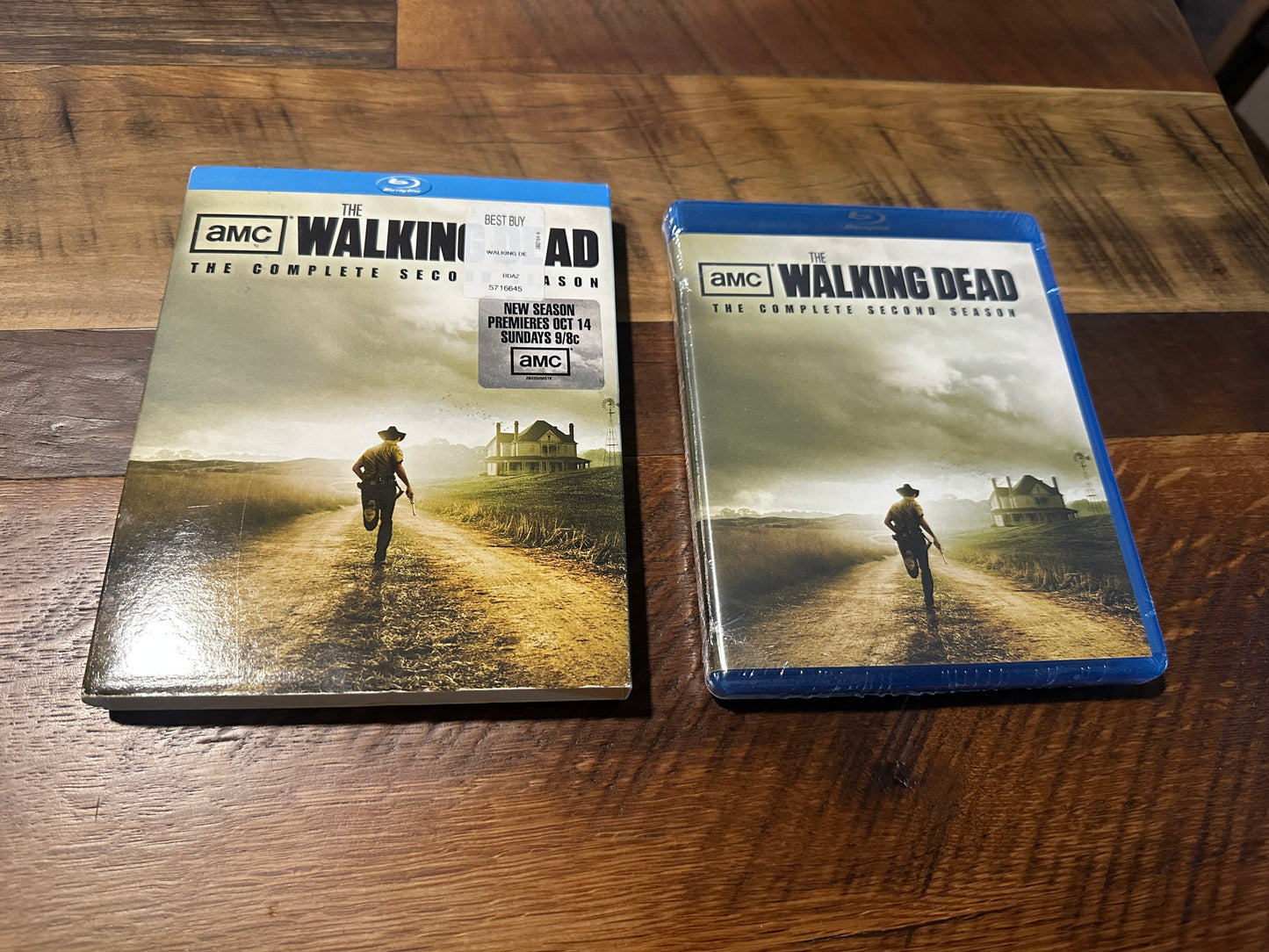 The Walking Dead The Complete Second Season (Blu ray, Slipcover, NEW)