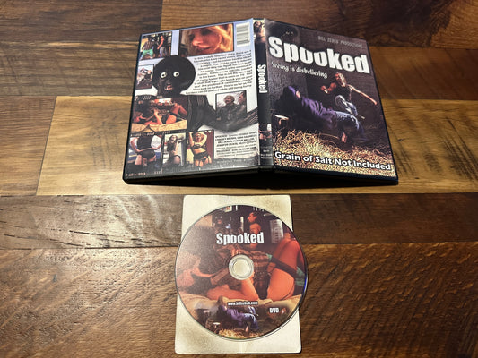 Spooked DVD-Bill Zebub Productions-Beyond Disturbing-Must See-