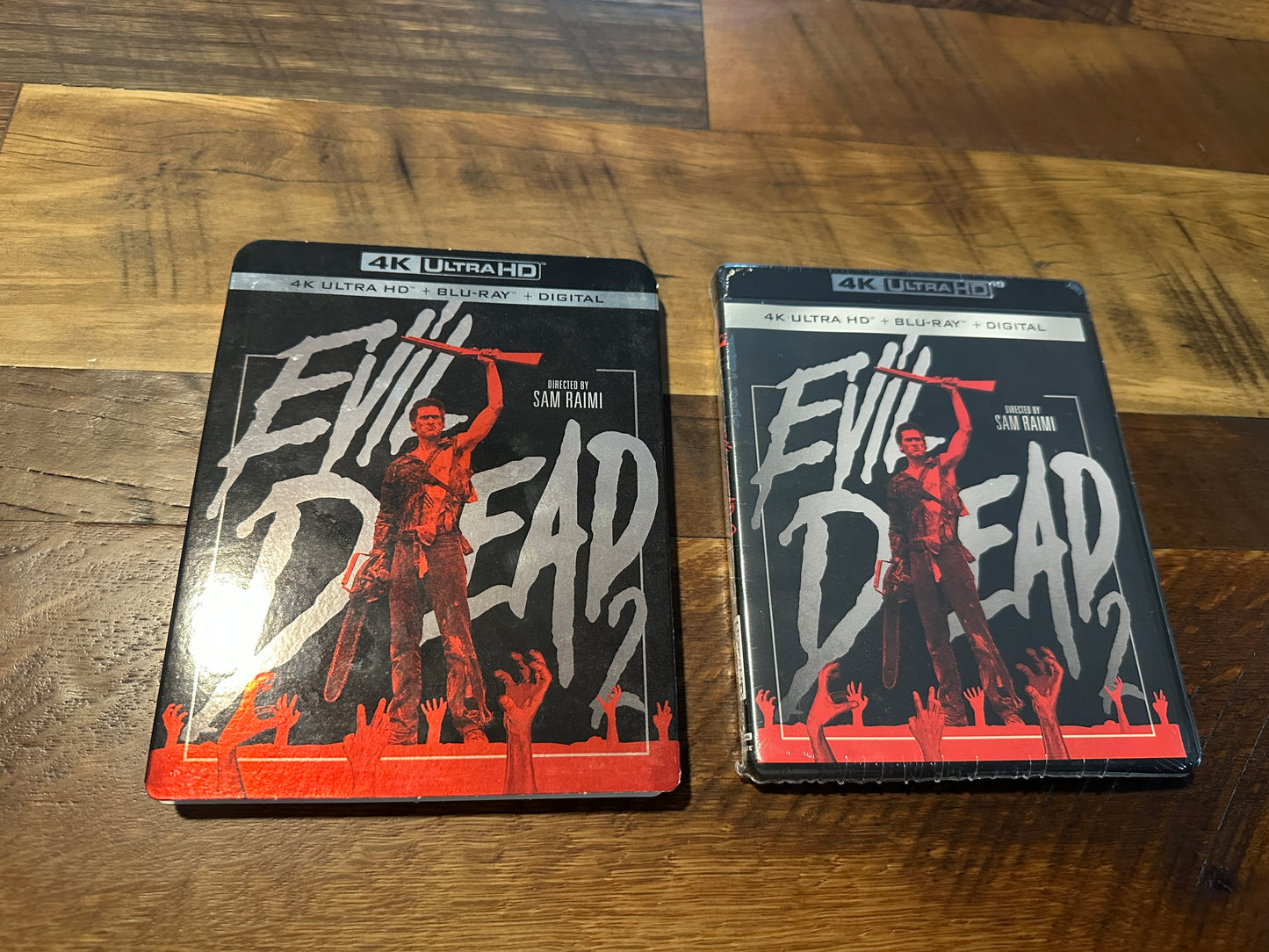 Evil Dead 2 (4K Ultra HD/Blu ray, Lionsgate, 2 Disc, Slipcover, NEW/Sealed)