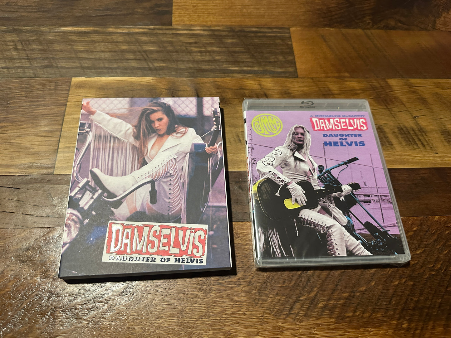 Damselvis Daughter of Helvis (Blu ray, Vinegar Syndrome Partner Label, Slip, NEW)