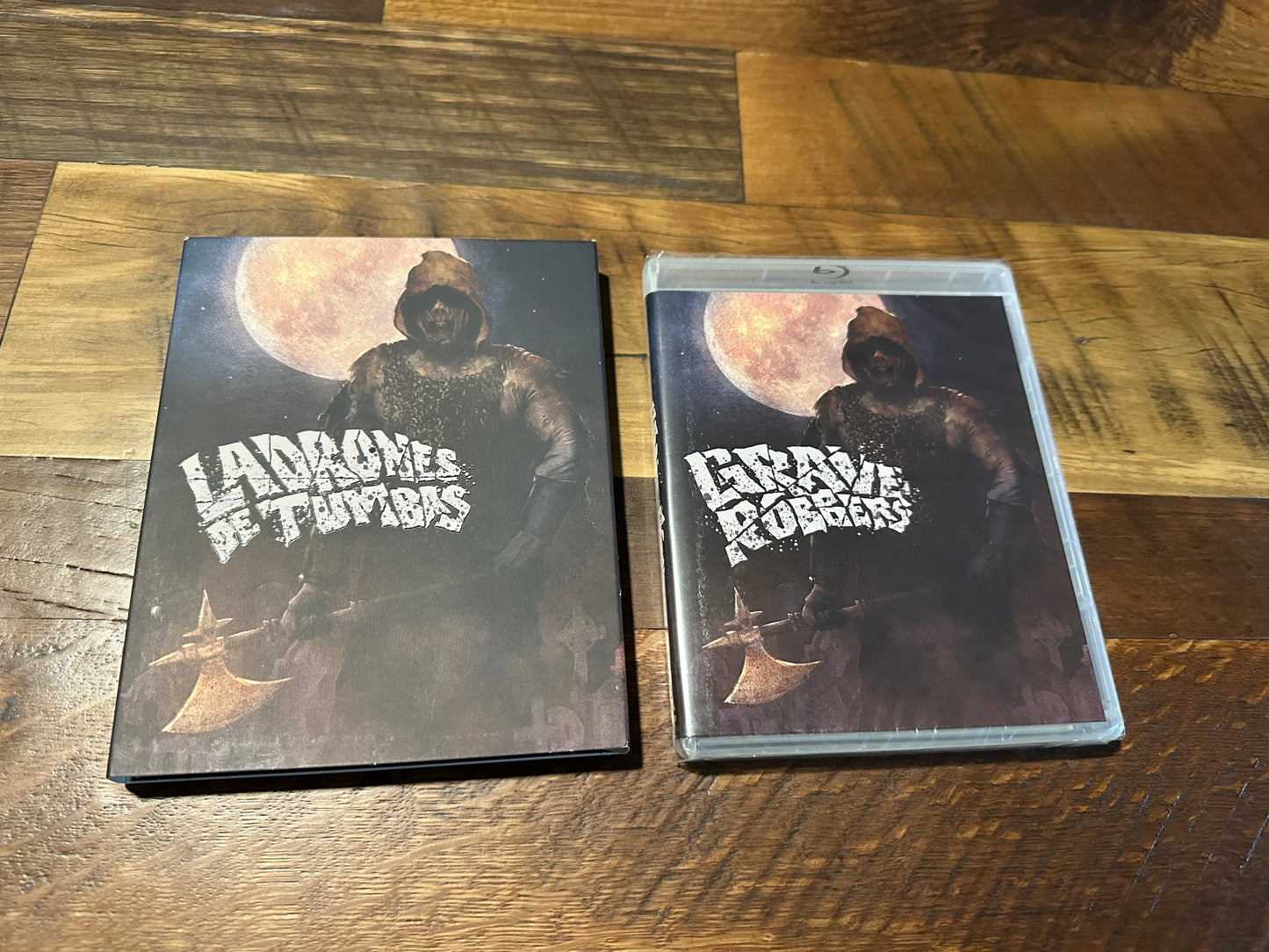 Grave Robbers 1989 (Blu ray, Vinegar Syndrome, 80's Horror, Slipcover, NEW)