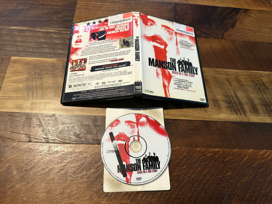 The Manson Family DVD-Dark Sky Films-Based on a True Story-2003 Horror