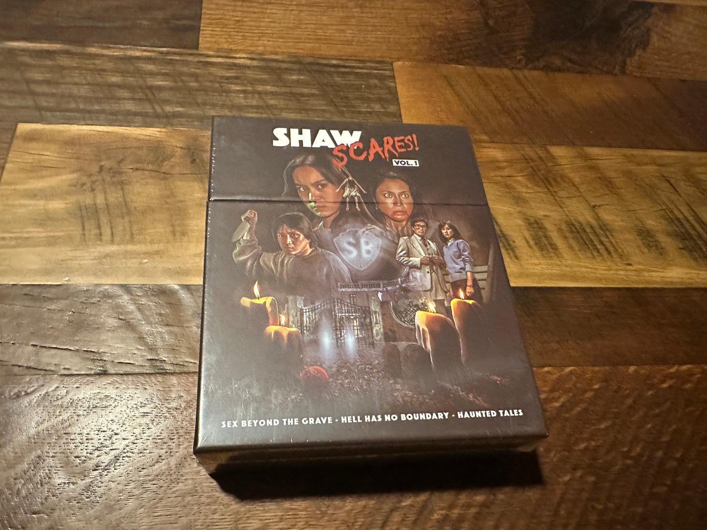 Shawscares Vol 1 (Blu ray, Boxset, Vinegar Syndrome, 3 Movies, NEW)
