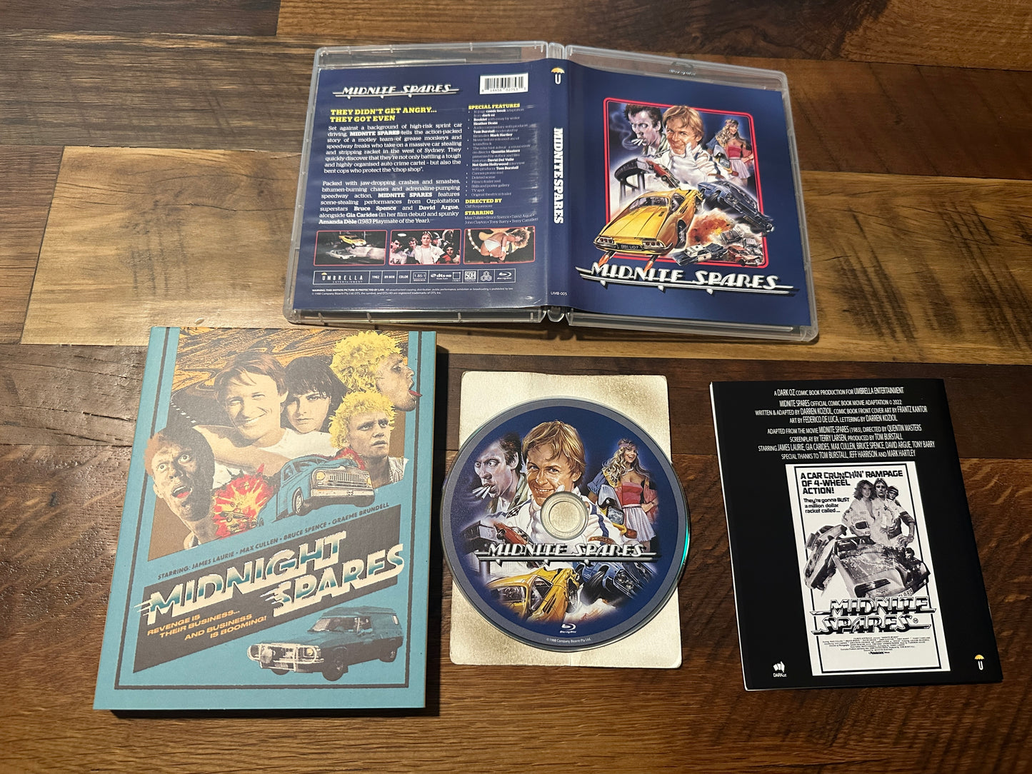 Midnight Spares (Blu ray, Vinegar Syndrome Partner Label, Slipcover)