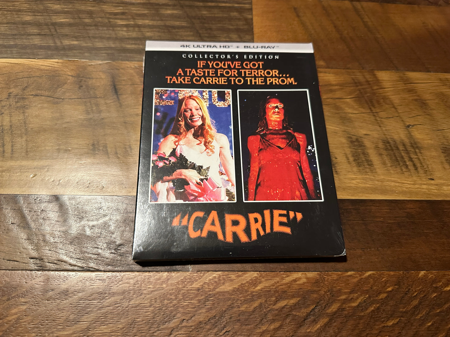 Carrie 1976 (4K Ultra HD/Blu ray, Scream Factory, Slipcover, Collector’s Ed, NEW)