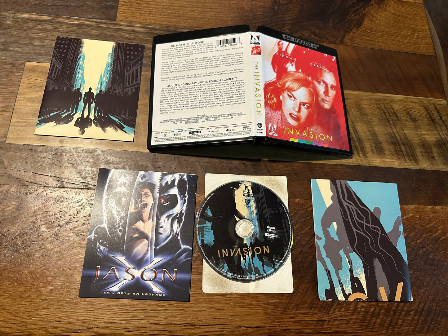 The Invasion 4k Ultra HD Arrow Video-Booklet-Limited Ed-Nicole Kidman