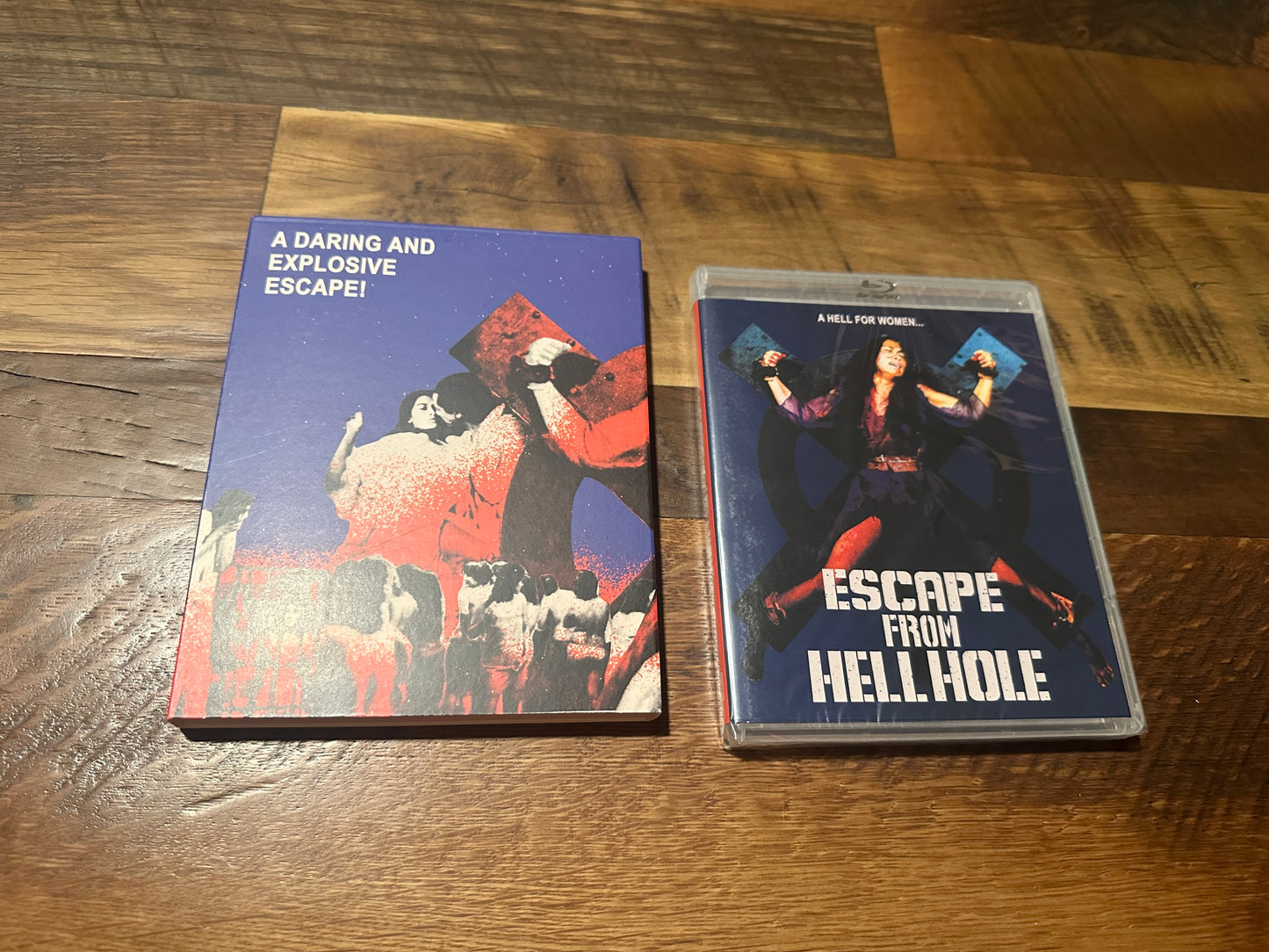 Escape From Hell Hole (Blu ray, Terror Vision, Slipcover, 80’s Classic, NEW)