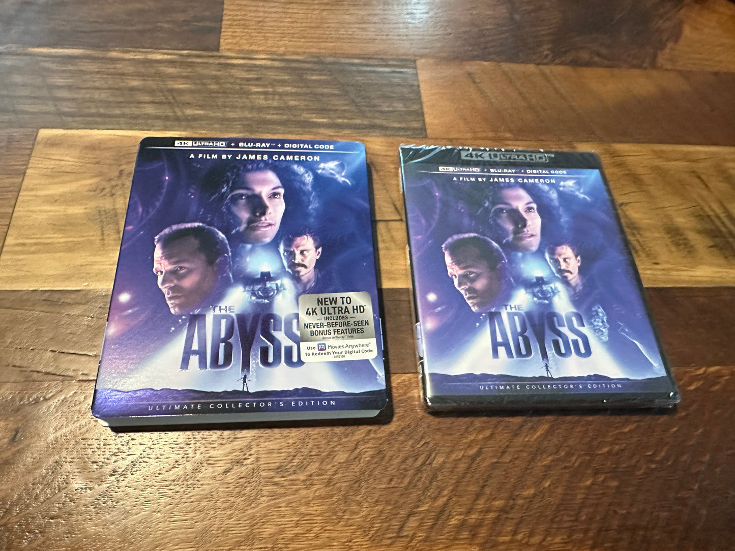 The Abyss (4K Ultra HD/Blu ray, 20th Century Fox, Slipcover, NEW/Sealed)
