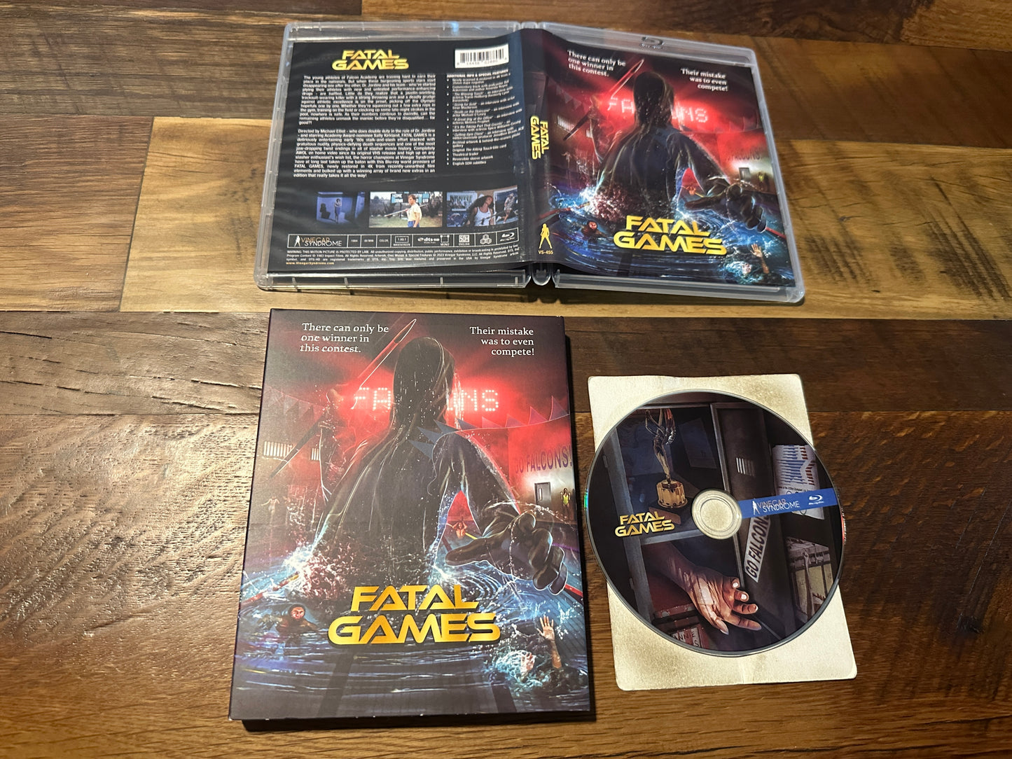 Fatal Games (Blu ray-Vinegar Syndrome, Slipcover, 80’s Horror Classic)