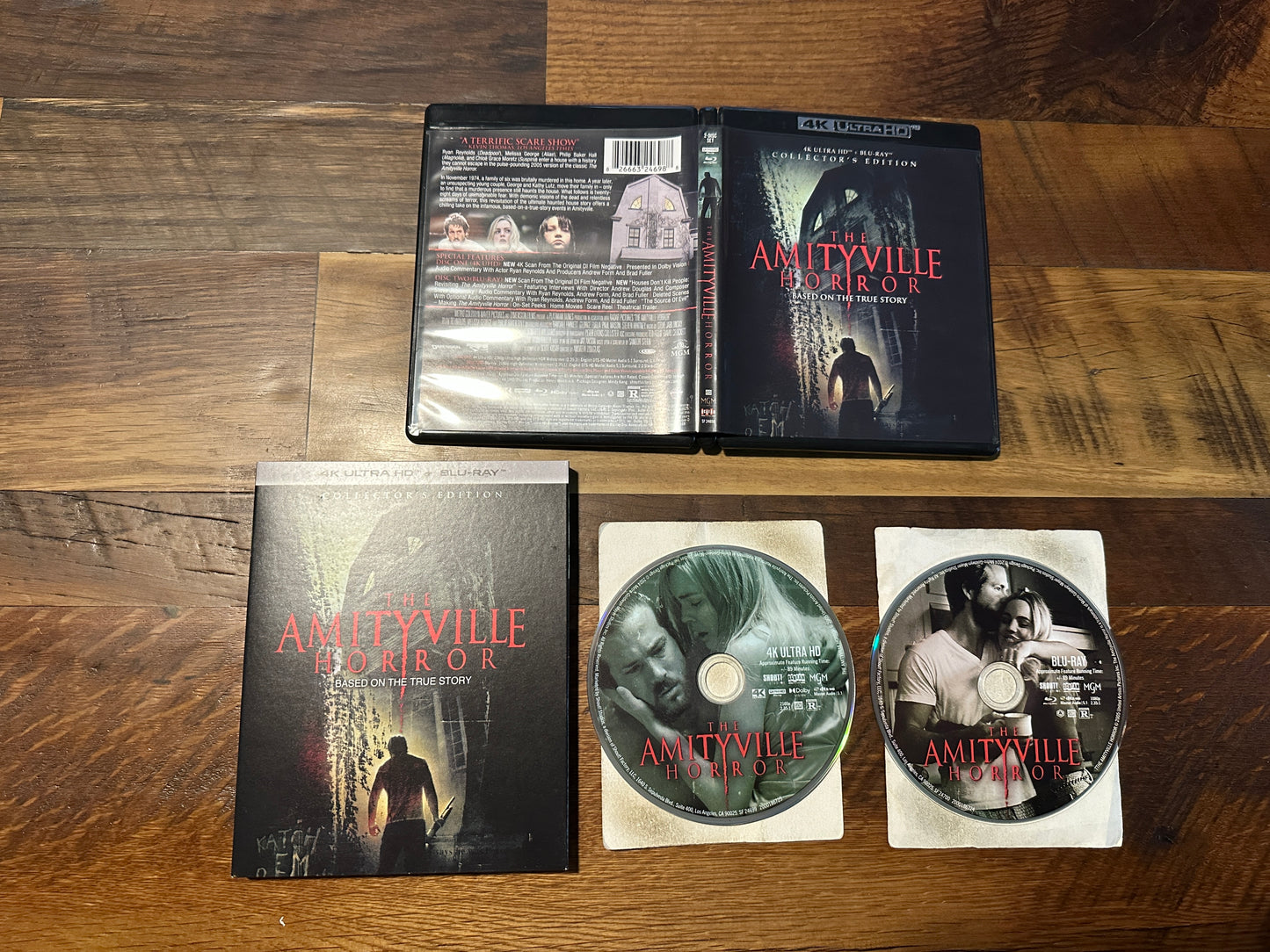 The Amityville Horror (4k Ultra HD//Blu ray, Scream Factory, Slipcover)