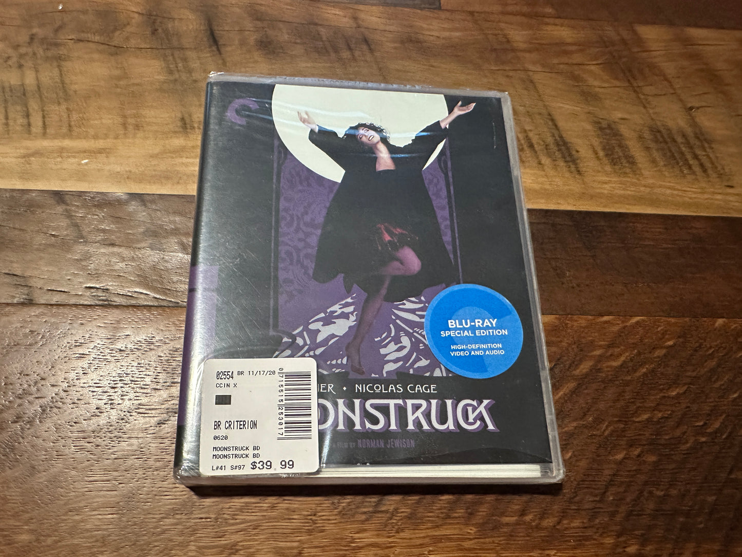 Moonstruck (Blu ray, Criterion Collection, Special Edition, NEW/Sealed)