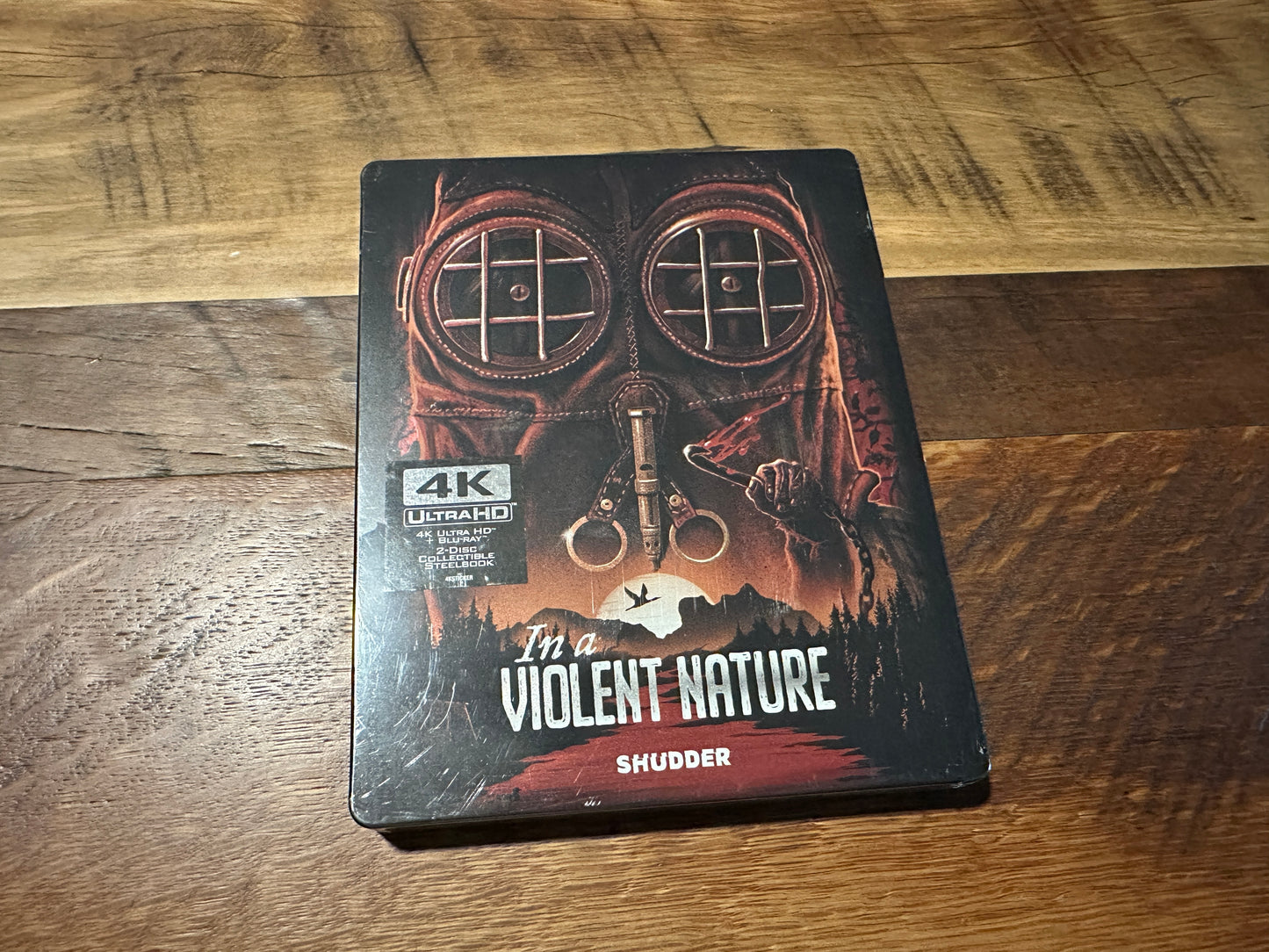 In A Violent Nature (4K Ultra HD/Blu ray, Steelbook, Shutter Original, NEW)