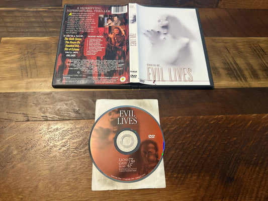 Evil Lives DVD-Lionsgate-Classic Supernatural Thriller-Tristan Rodger’s-