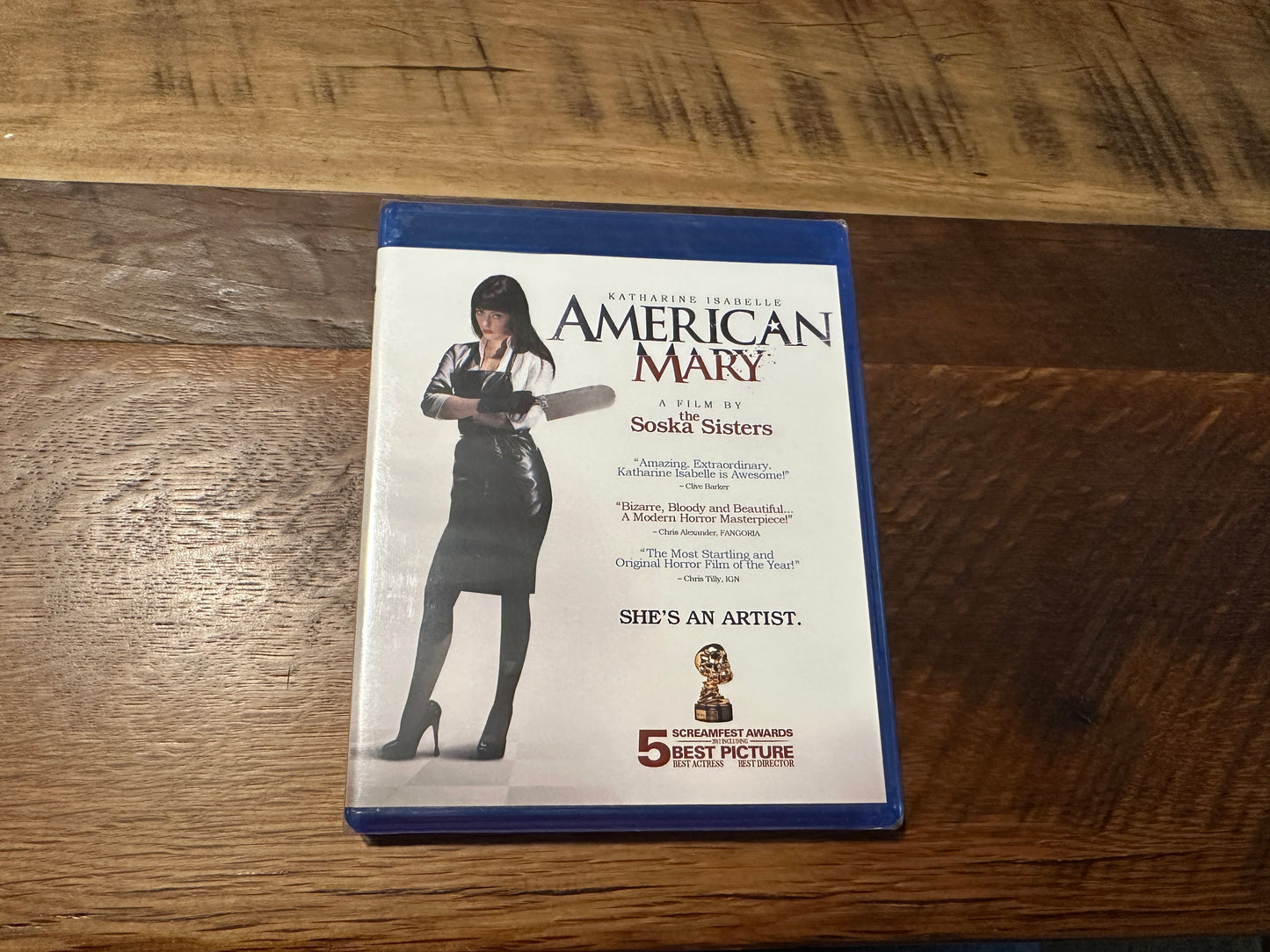 American Mary (Blu ray, XLRator, 2012 Horror Classic, NEW/Sealed)