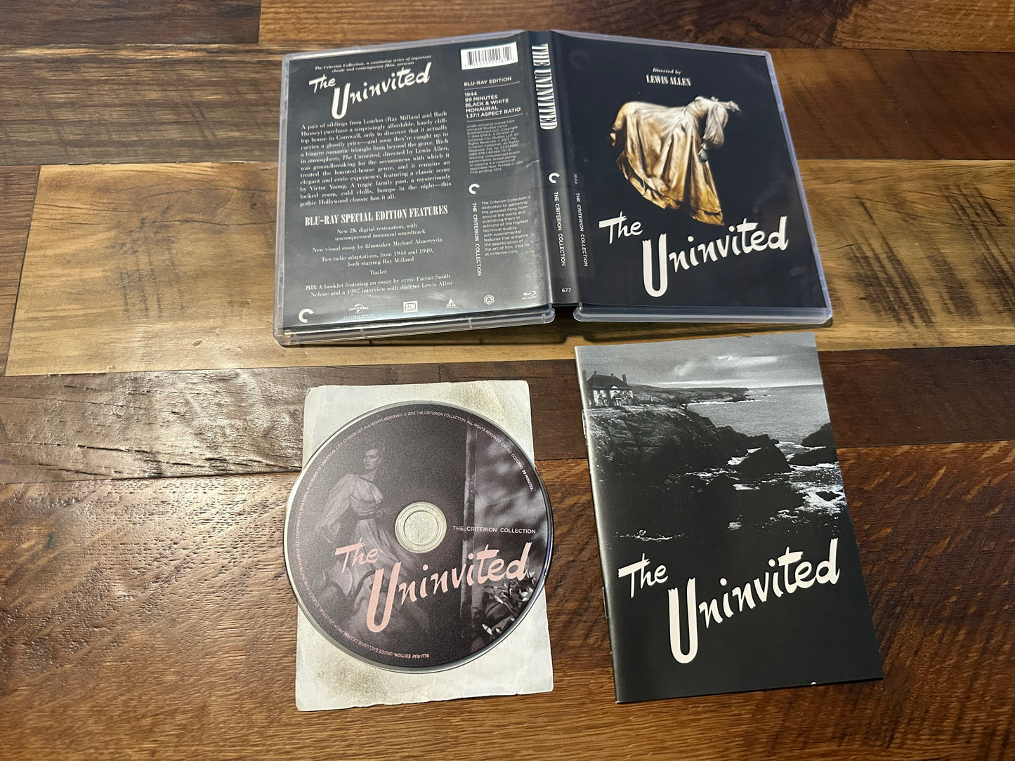 The Uninvited (Blu ray, Criterion Collection, 40’s Classic, Special Ed)