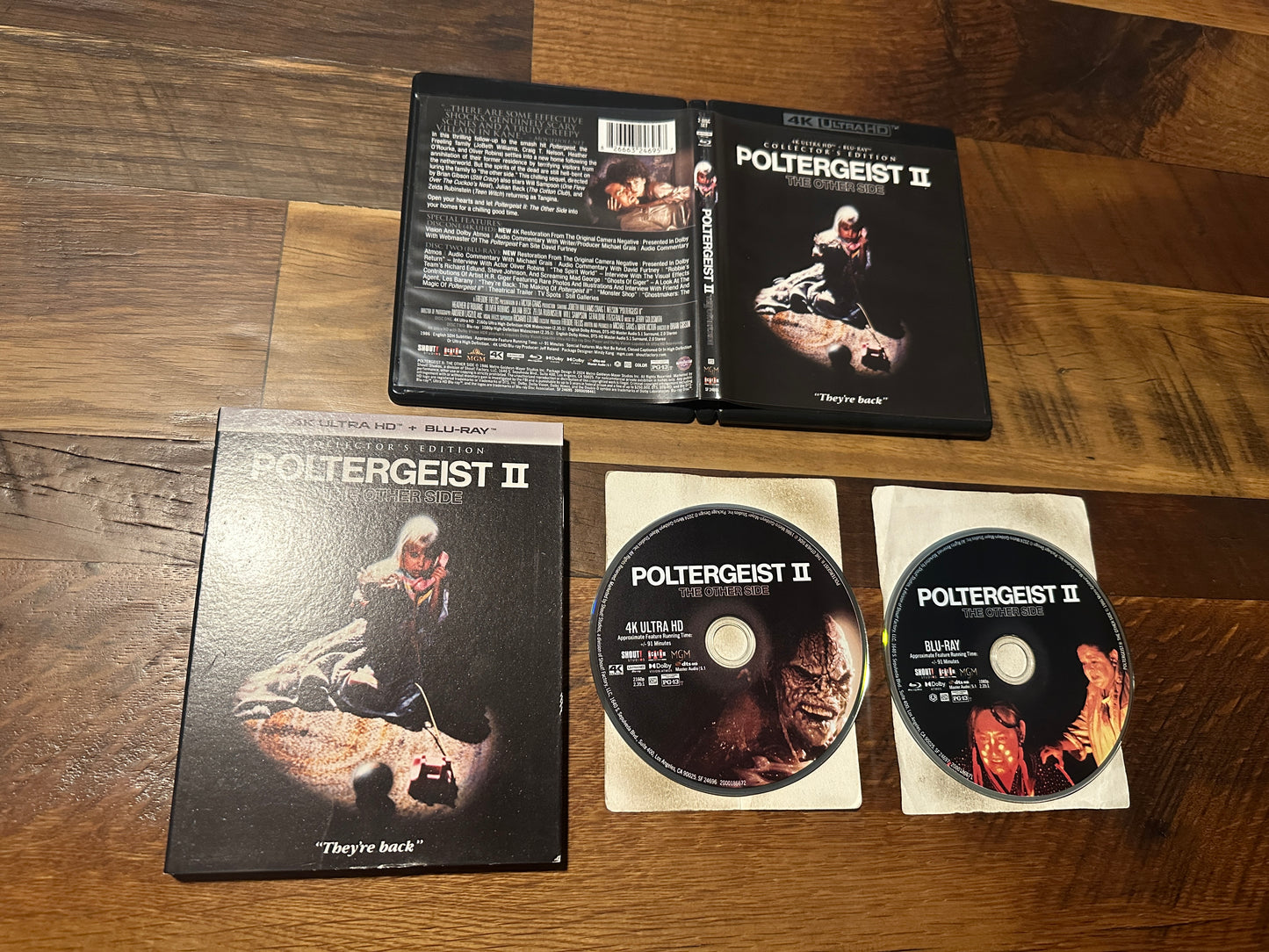 Poltergeist II (4K Ultra HD/Blu ray-, Scream Factory, Slipcover, Collector Ed)