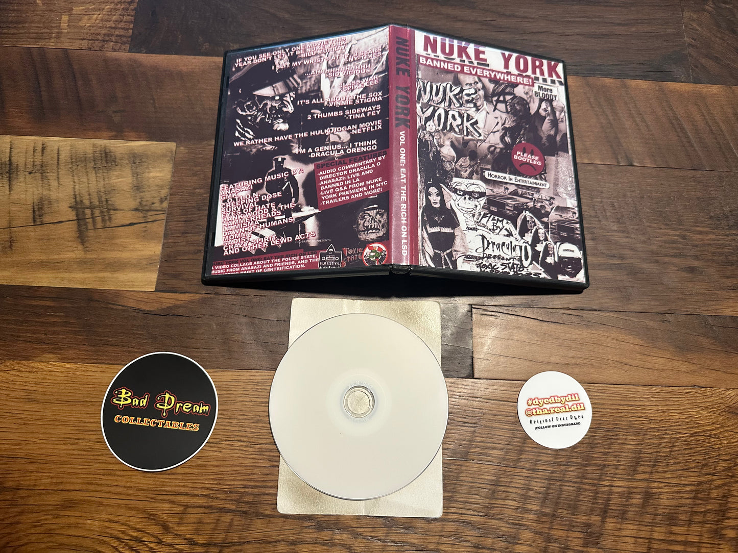 Nuke York Volume One: Eat the Rich On LSD DVD-R Very Rare-Obscure