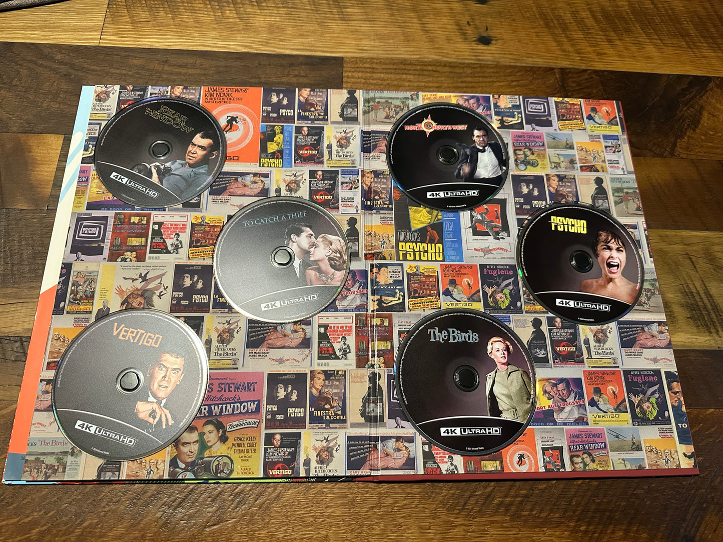 Alfred Hitchcock the Iconic Film Collection (4K Ultra HD, Large 6 Disc Set)