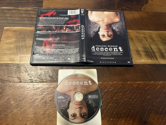 Descent DVD-City Light Pictures-Rosario Dawson Horror-Widescreen-