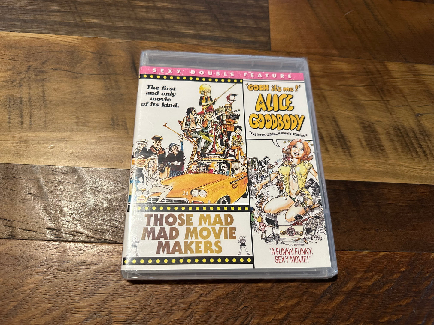 Those Mad Movie Makers Blu ray-Code Red-Sexy Double Feature-NEW