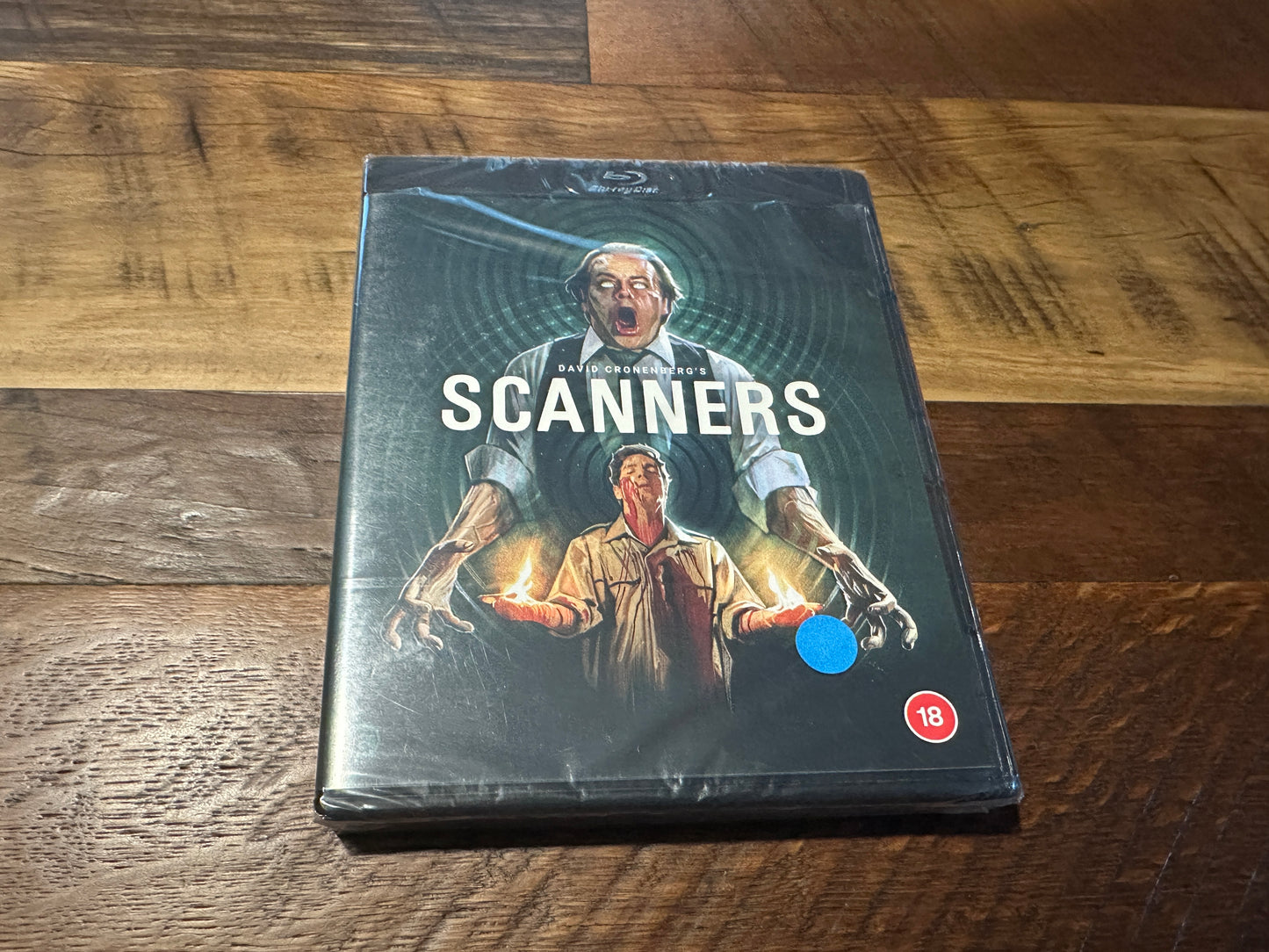 Scanners (Blu ray, Second Sight Films, David Cronenberg, Region B, NEW)