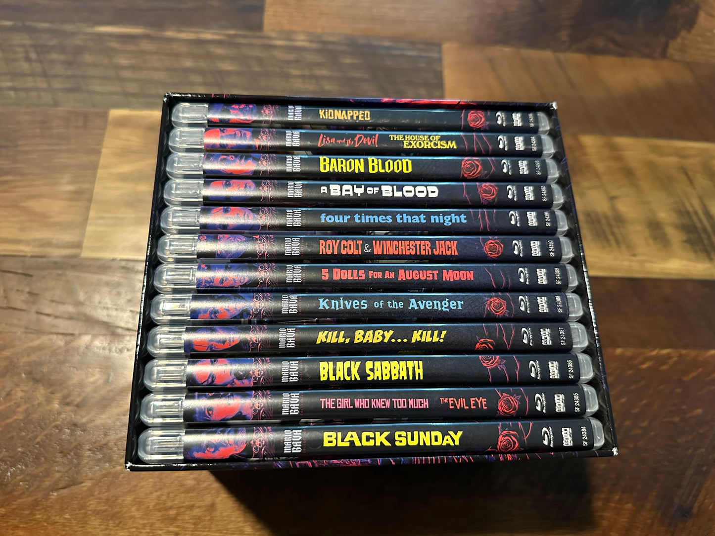 Mario Bava Collection (Blu ray, Scream Factory, Deluxe Edition, Boxset)