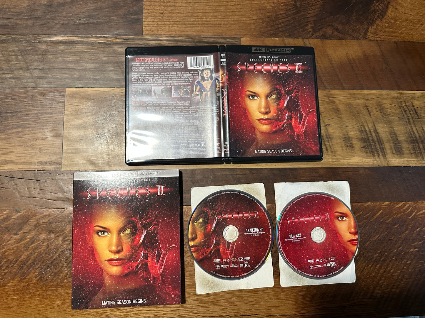 Species II (4K Ultra HD/Blu ray, Scream Factory, Slipcover, Collector’s Ed)