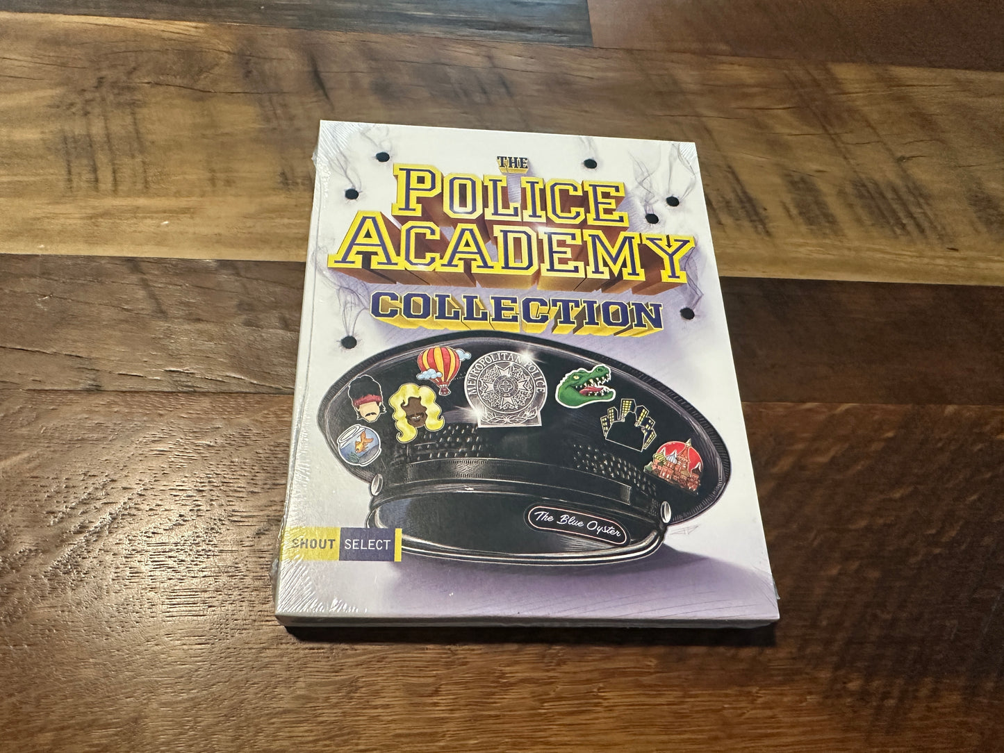 The Police Academy Collection Blu ray, Shout Select, Slipcase, NEW/Sealed)